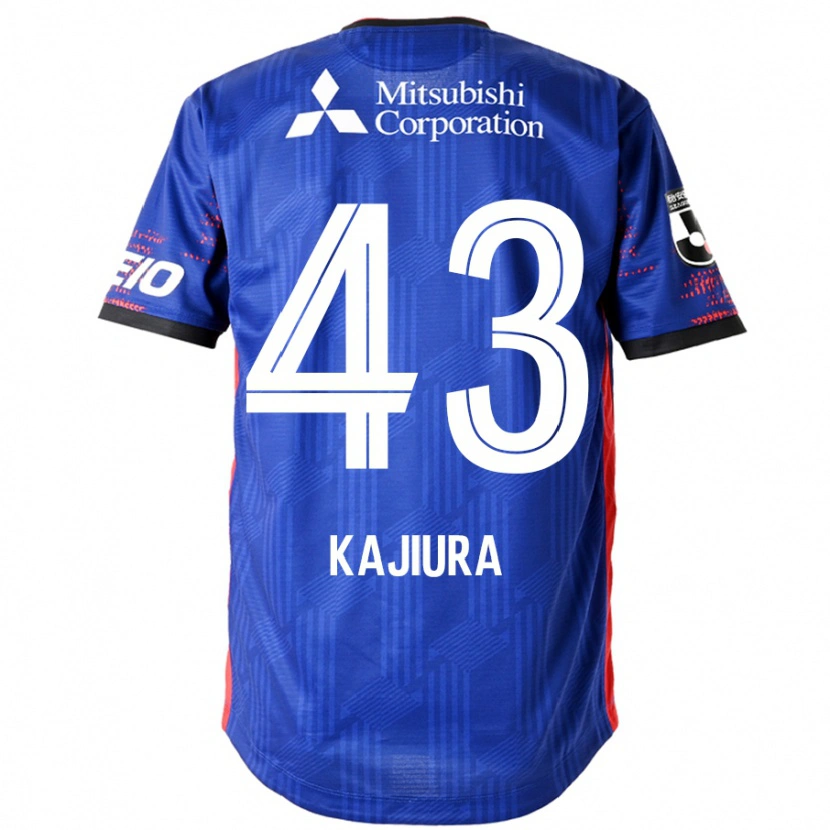 Danxen Mujer Camiseta Yuki Kajiura #43 Azul Real Blanco 1ª Equipación 2025/26 La Camisa México