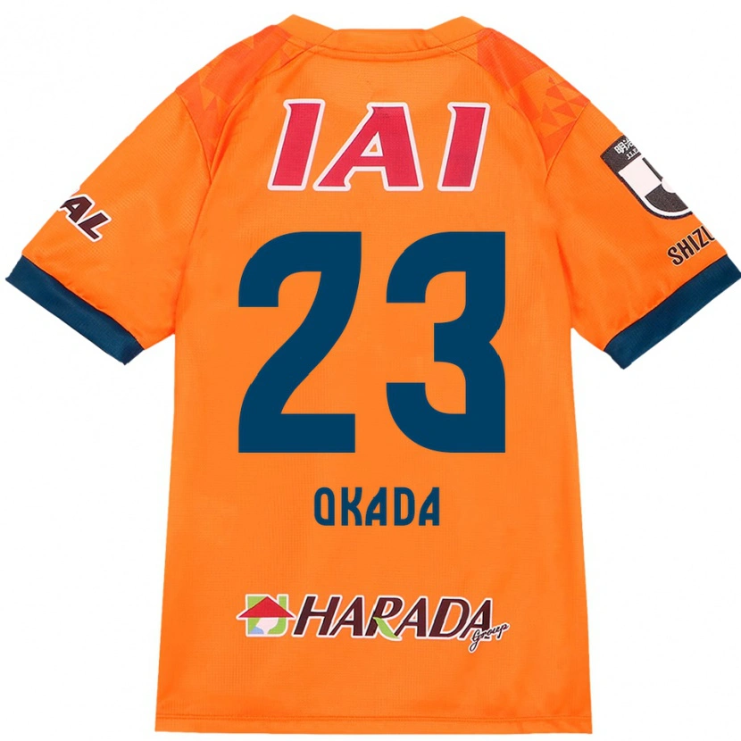 Danxen Mujer Camiseta Shu Okada #23 Blanco Azul Real 1ª Equipación 2025/26 La Camisa México