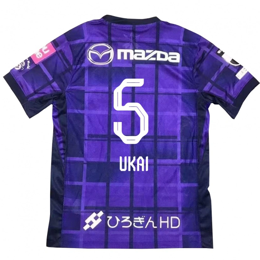 Danxen Mujer Camiseta Hiroto Ukai #5 Morado Naranja 1ª Equipación 2025/26 La Camisa México