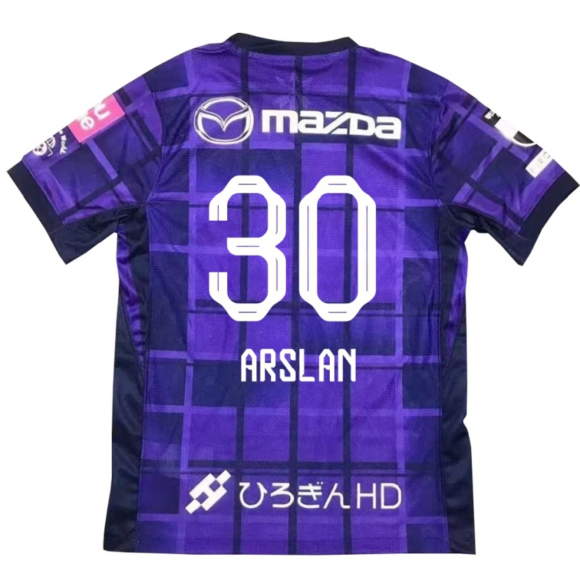 Danxen Mujer Camiseta Tolgay Arslan #30 Morado Naranja 1ª Equipación 2025/26 La Camisa México