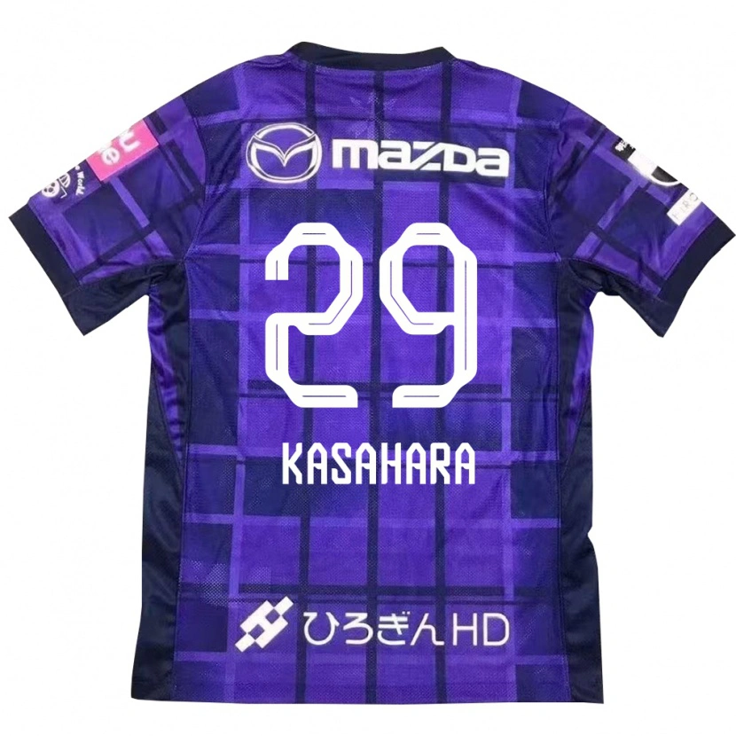 Danxen Mujer Camiseta Ayano Kasahara #29 Morado Naranja 1ª Equipación 2025/26 La Camisa México