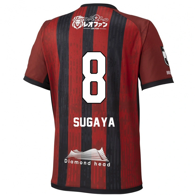 Danxen Mujer Camiseta Shuto Sugaya #8 Azul Rojo 1ª Equipación 2025/26 La Camisa México