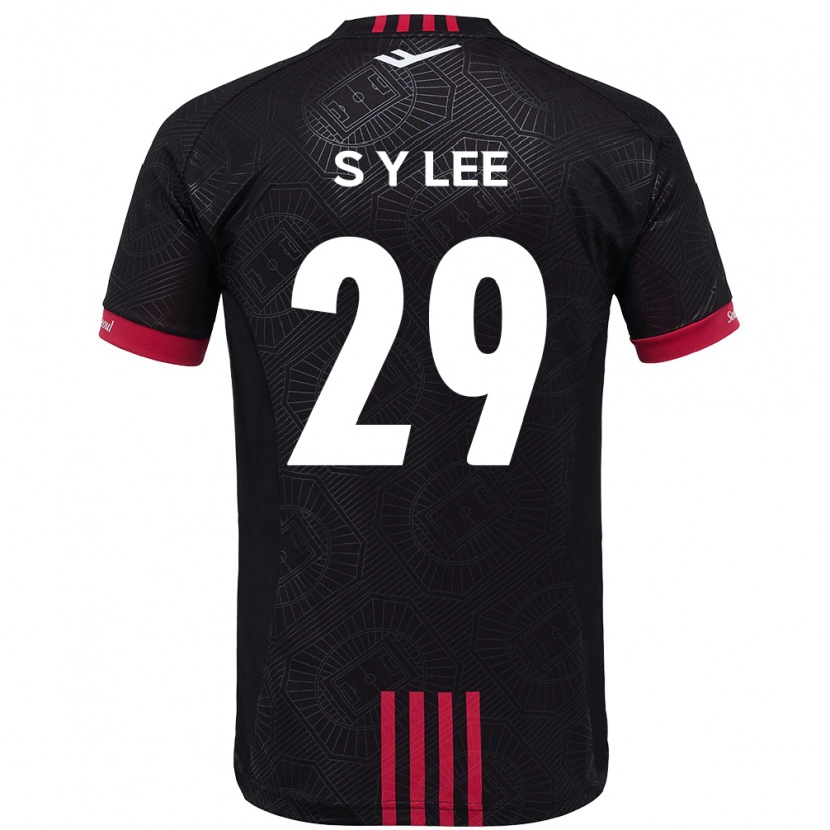 Danxen Mujer Camiseta Seong-Yun Lee #29 Blanco Negro 1ª Equipación 2025/26 La Camisa México
