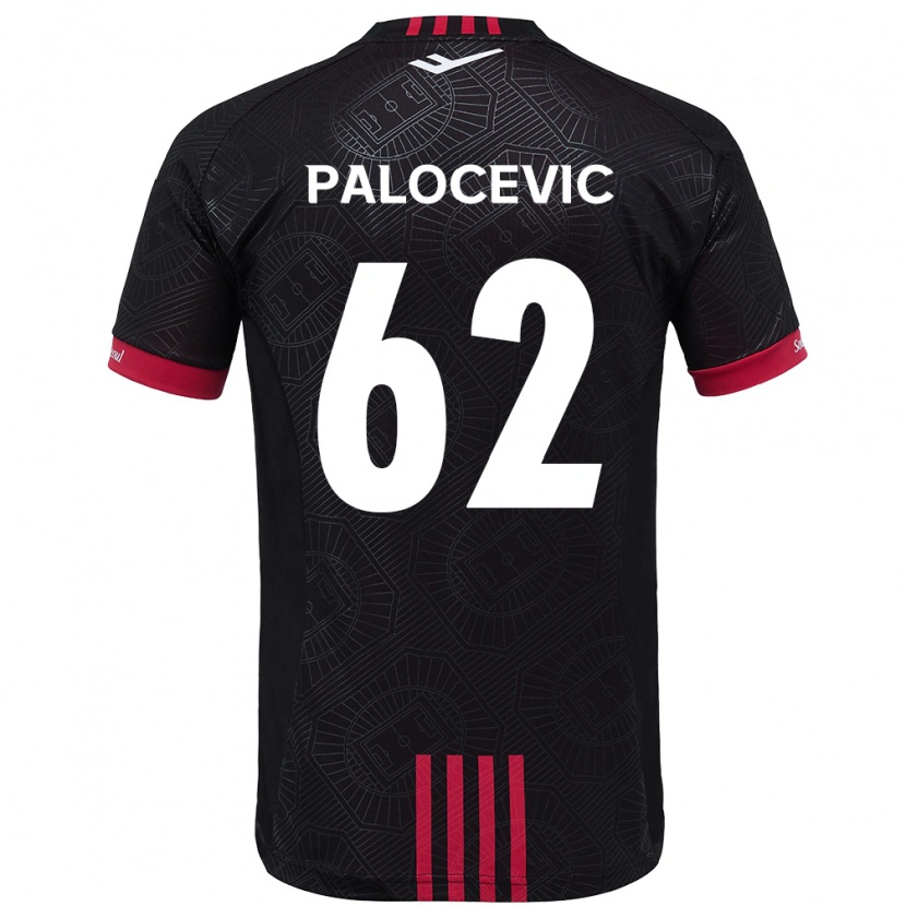 Danxen Mujer Camiseta Aleksandar Palocevic #62 Blanco Negro 1ª Equipación 2025/26 La Camisa México