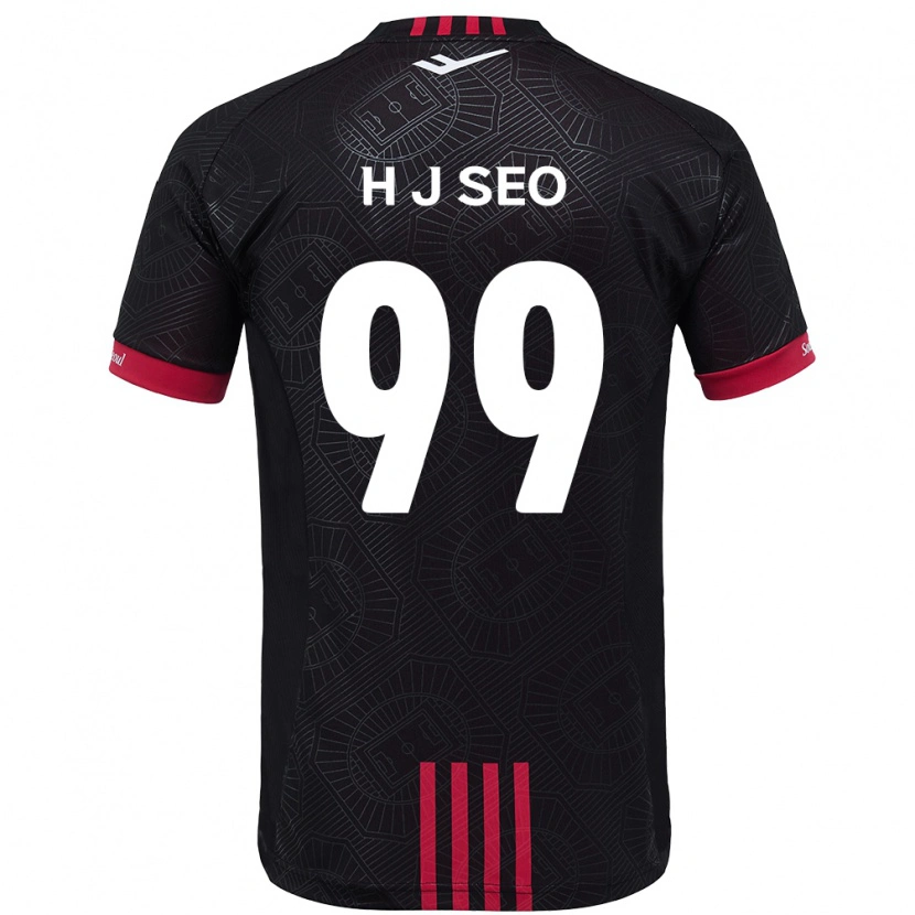 Danxen Mujer Camiseta Ju-Hwan Seo #99 Blanco Negro 1ª Equipación 2025/26 La Camisa México