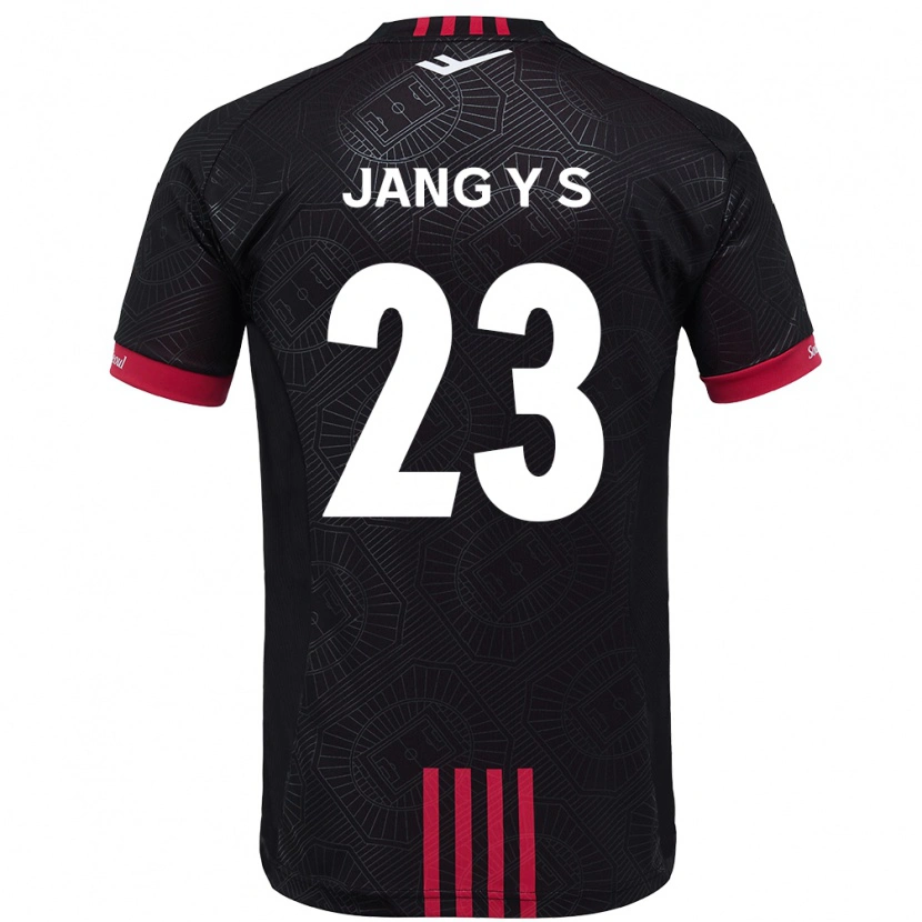 Danxen Mujer Camiseta Jang Yoon-Seo #23 Blanco Negro 1ª Equipación 2025/26 La Camisa México