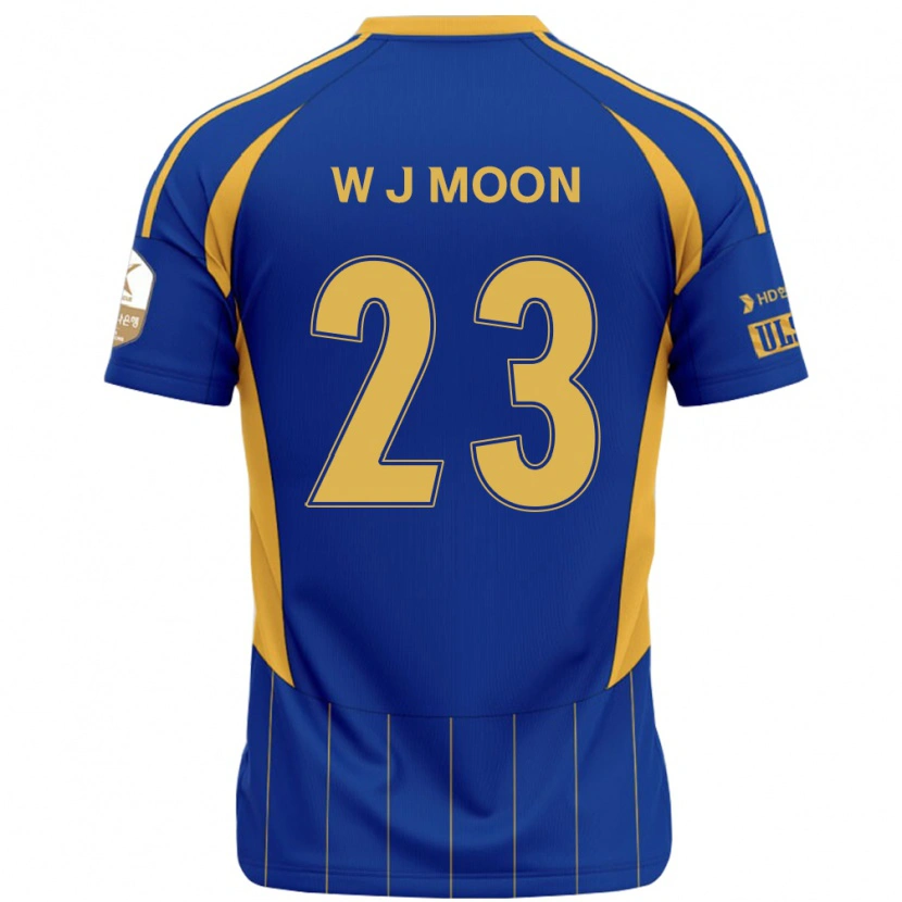 Danxen Mujer Camiseta Ji-Won Moon #23 Blanco Azul Celeste 1ª Equipación 2025/26 La Camisa México