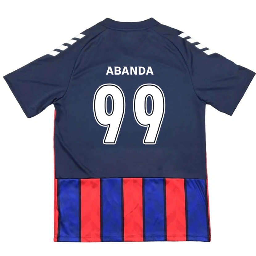 Danxen Mujer Camiseta Leroy Abanda #99 Blanquecino Rojo 1ª Equipación 2025/26 La Camisa México
