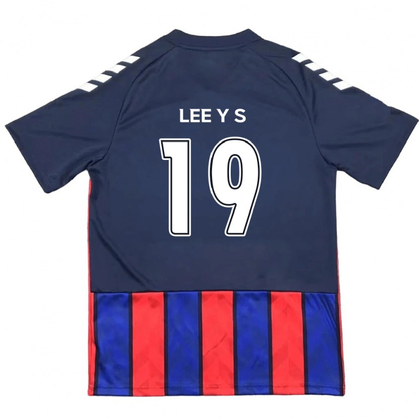 Danxen Mujer Camiseta Lee Young-Seo #19 Azul Real Rojo 1ª Equipación 2025/26 La Camisa México