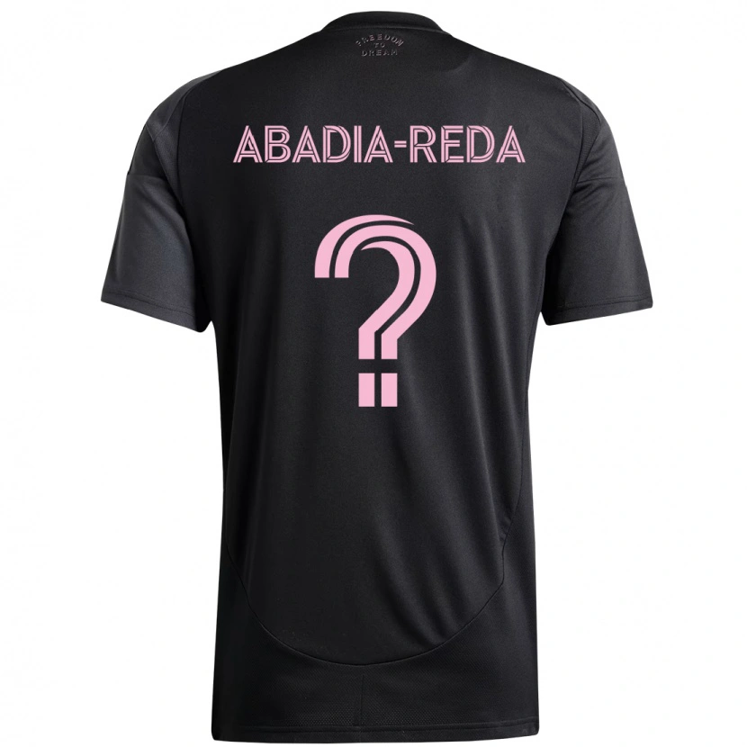 Danxen Mujer Camiseta Ezequiel Abadia-Reda #0 Rosa Negro 2ª Equipación 2025/26 La Camisa México