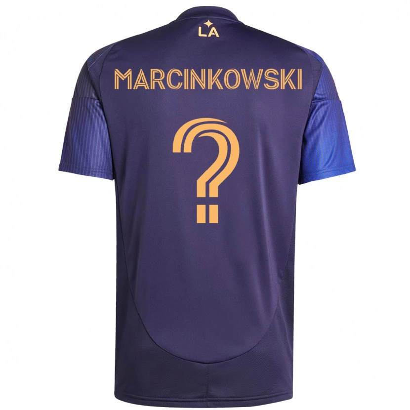 Danxen Mujer Camiseta Jt Marcinkowski #0 Blanco Amarillo 2ª Equipación 2025/26 La Camisa México