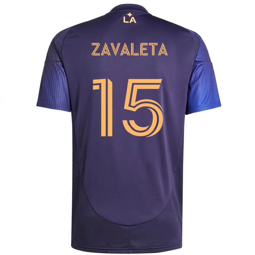 Danxen Mujer Camiseta Eriq Zavaleta #15 Blanco Amarillo 2ª Equipación 2025/26 La Camisa México
