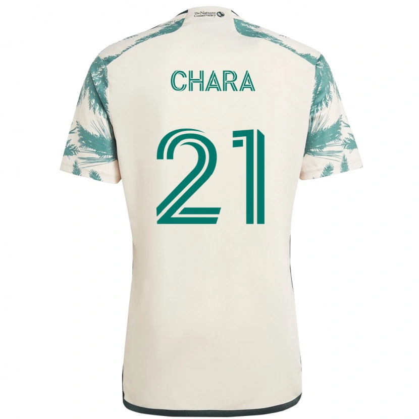 Danxen Mujer Camiseta Diego Chará #21 Negro Marrón 2ª Equipación 2025/26 La Camisa México