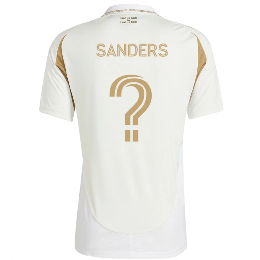 Danxen Mujer Camiseta Adrian Sanders #0 Negro Marrón 2ª Equipación 2025/26 La Camisa México