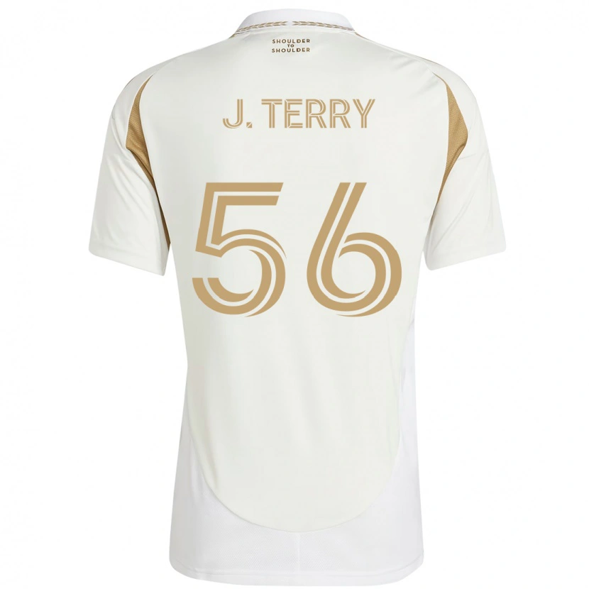 Danxen Mujer Camiseta Jude Terry #56 Negro Marrón 2ª Equipación 2025/26 La Camisa México