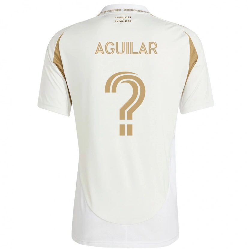 Danxen Mujer Camiseta Adrián Aguilar #0 Negro Marrón 2ª Equipación 2025/26 La Camisa México