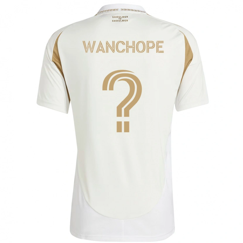 Danxen Mujer Camiseta Matías Wanchope #0 Negro Marrón 2ª Equipación 2025/26 La Camisa México