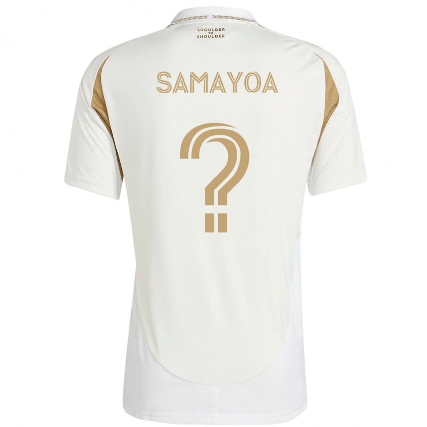 Danxen Mujer Camiseta Adriano Samayoa #0 Negro Marrón 2ª Equipación 2025/26 La Camisa México