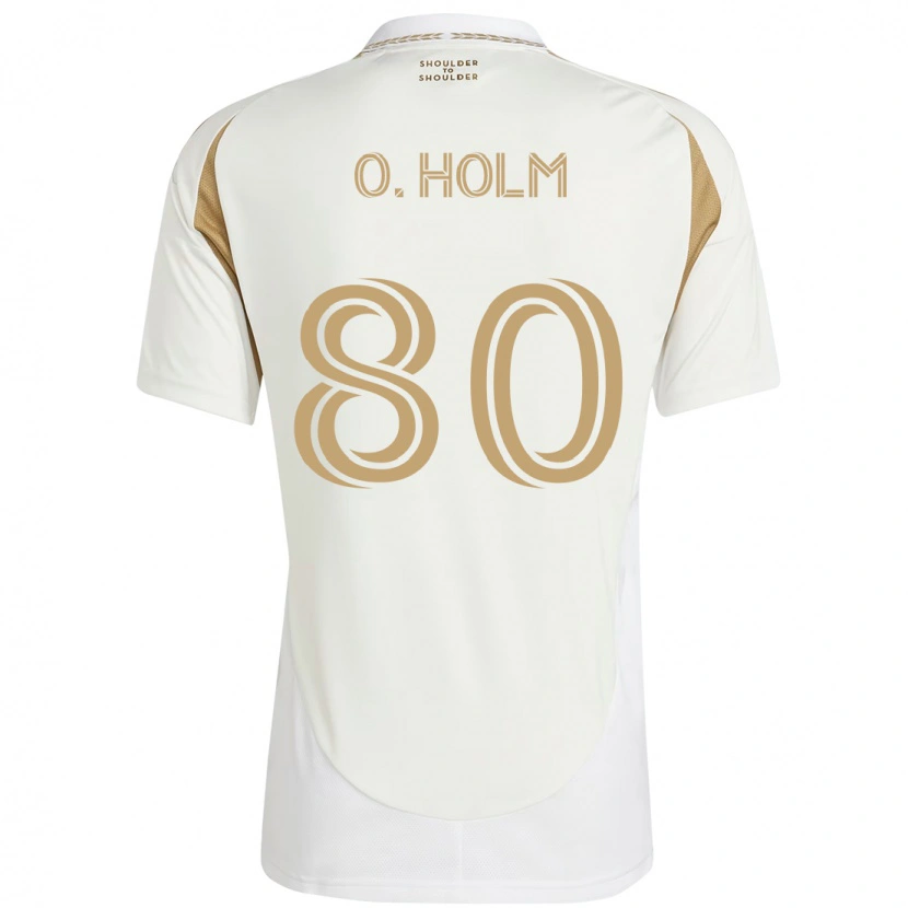 Danxen Mujer Camiseta Odin Thiago Holm #80 Negro Marrón 2ª Equipación 2025/26 La Camisa México