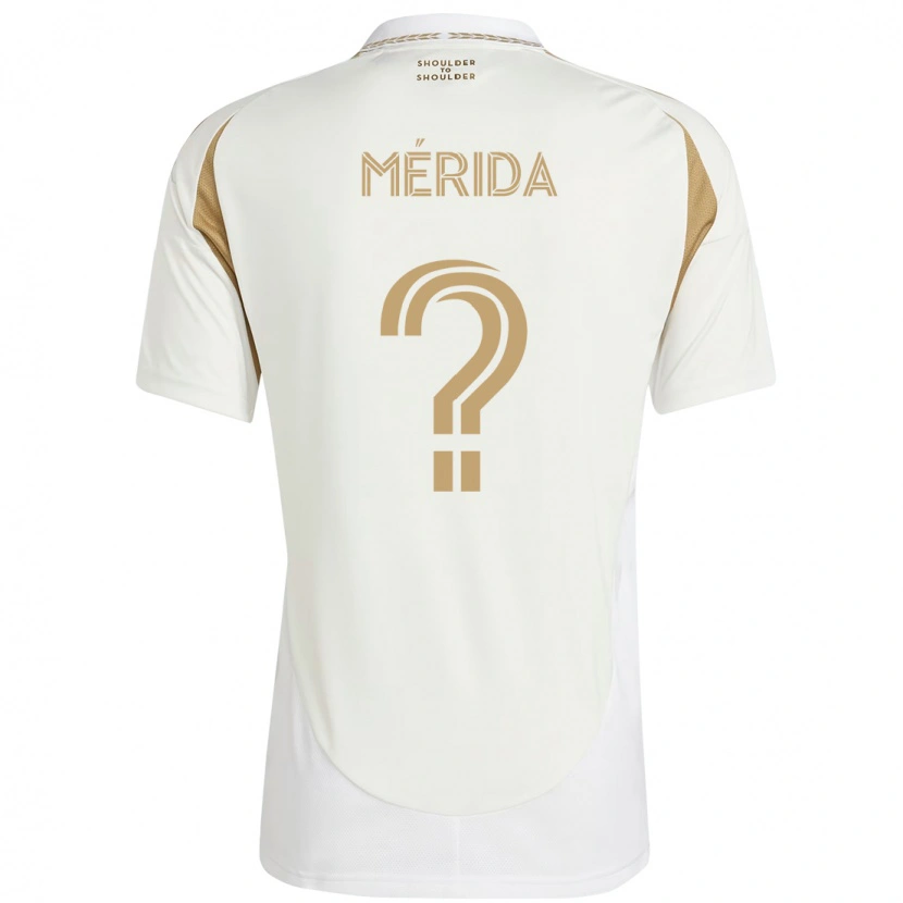 Danxen Mujer Camiseta Ánthony Mérida #0 Negro Marrón 2ª Equipación 2025/26 La Camisa México