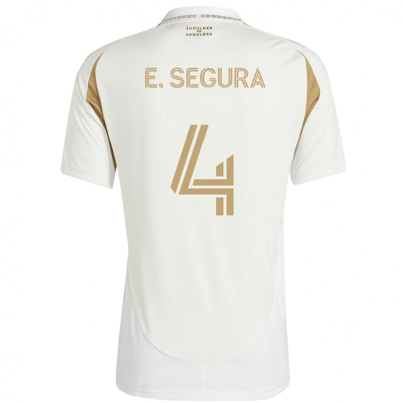 Danxen Mujer Camiseta Eddie Segura #4 Negro Marrón 2ª Equipación 2025/26 La Camisa México