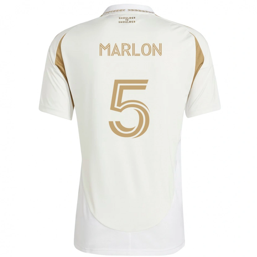 Danxen Mujer Camiseta Marlon #5 Negro Marrón 2ª Equipación 2025/26 La Camisa México