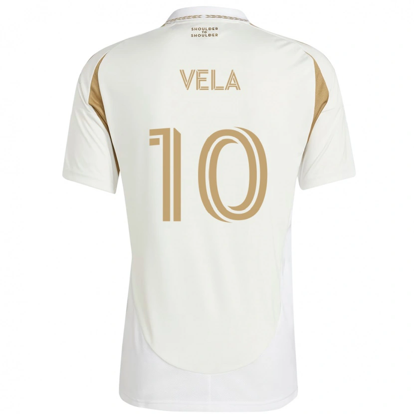 Danxen Mujer Camiseta Carlos Vela #10 Negro Marrón 2ª Equipación 2025/26 La Camisa México