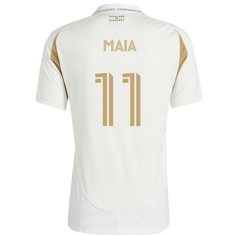 Danxen Mujer Camiseta Matheus Maia #11 Negro Marrón 2ª Equipación 2025/26 La Camisa México