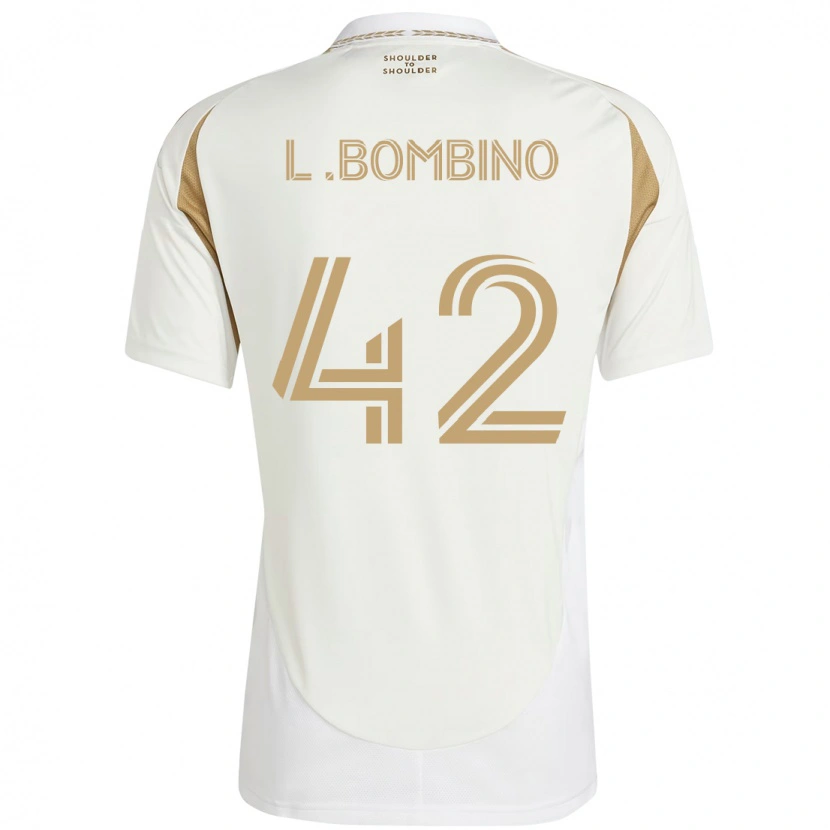 Danxen Mujer Camiseta Luca Bombino #42 Negro Marrón 2ª Equipación 2025/26 La Camisa México