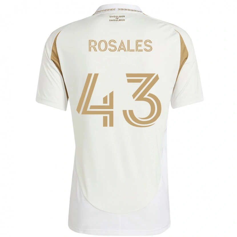 Danxen Mujer Camiseta Diego Rosales #43 Negro Marrón 2ª Equipación 2025/26 La Camisa México