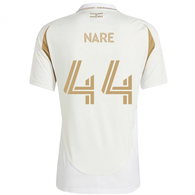 Danxen Mujer Camiseta Thabo Nare #44 Negro Marrón 2ª Equipación 2025/26 La Camisa México