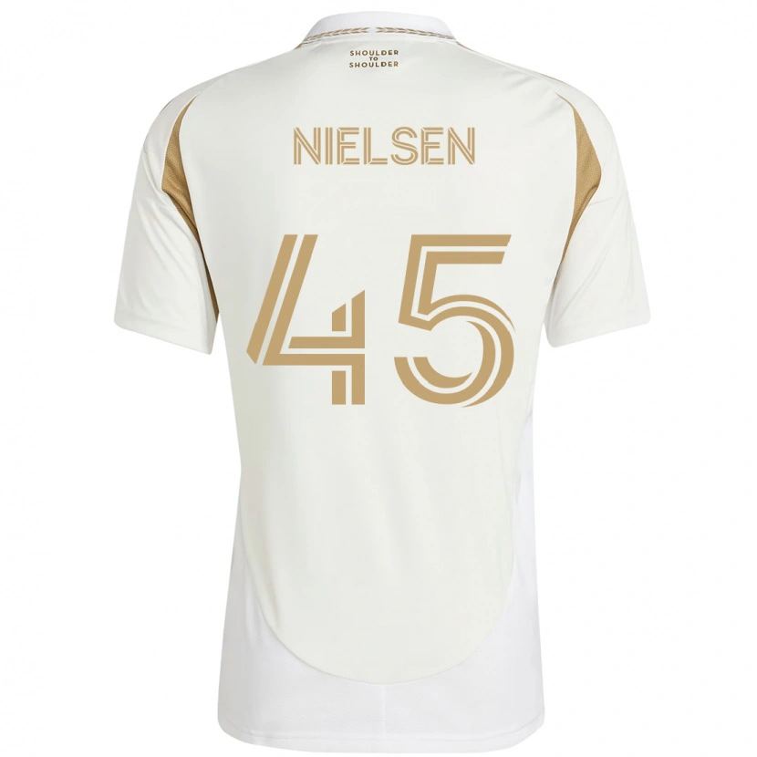 Danxen Mujer Camiseta Kenny Nielsen #45 Negro Marrón 2ª Equipación 2025/26 La Camisa México
