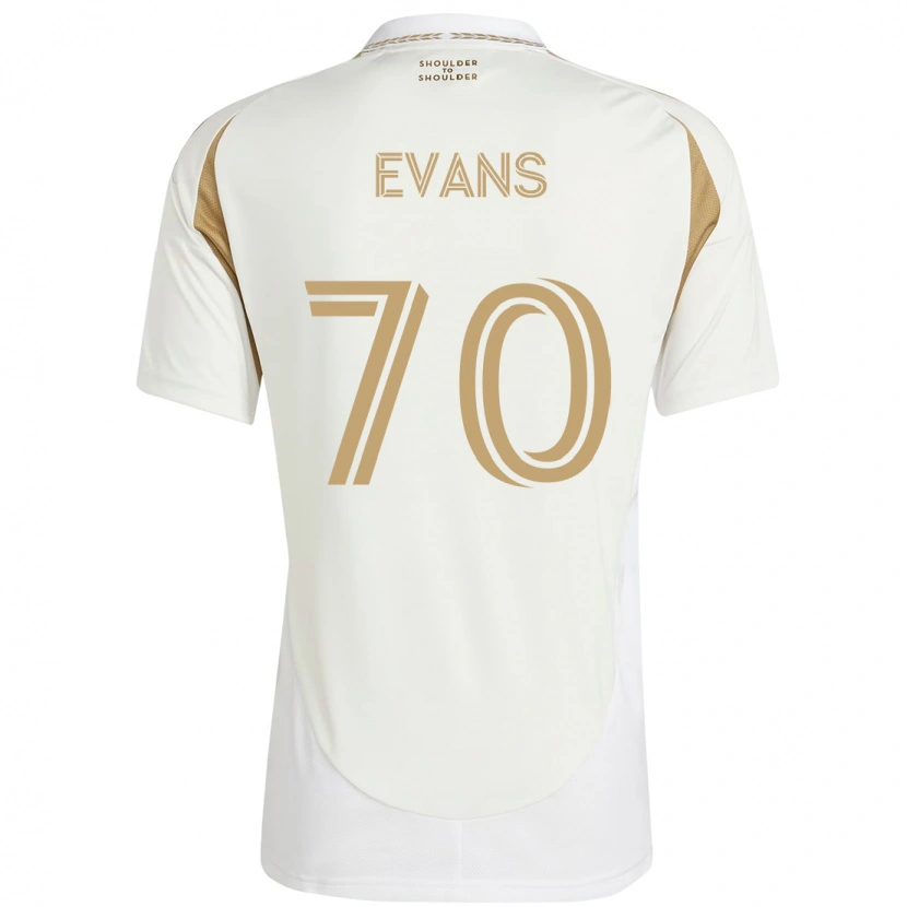 Danxen Mujer Camiseta Matthew Evans #70 Negro Marrón 2ª Equipación 2025/26 La Camisa México