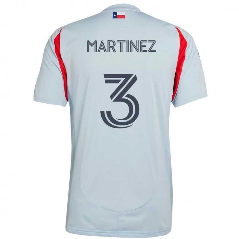 Danxen Mujer Camiseta José Antonio Martínez #3 Rojo Azul Marino 2ª Equipación 2025/26 La Camisa México