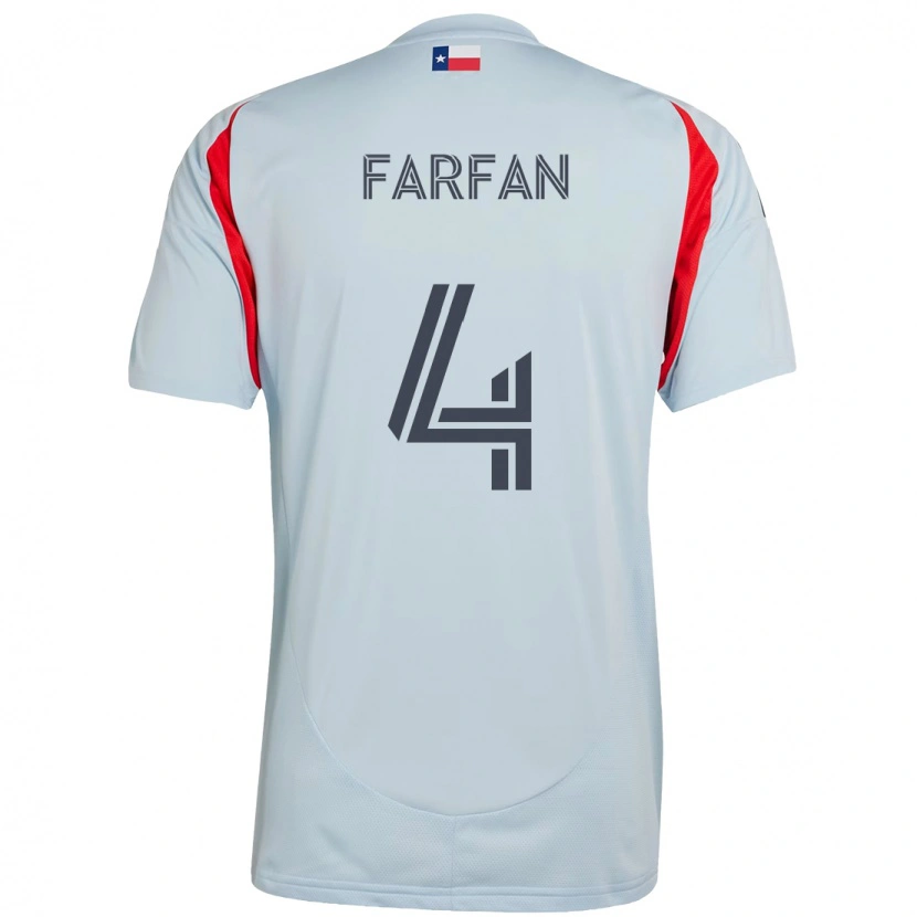 Danxen Mujer Camiseta Marco Farfán #4 Rojo Azul Marino 2ª Equipación 2025/26 La Camisa México