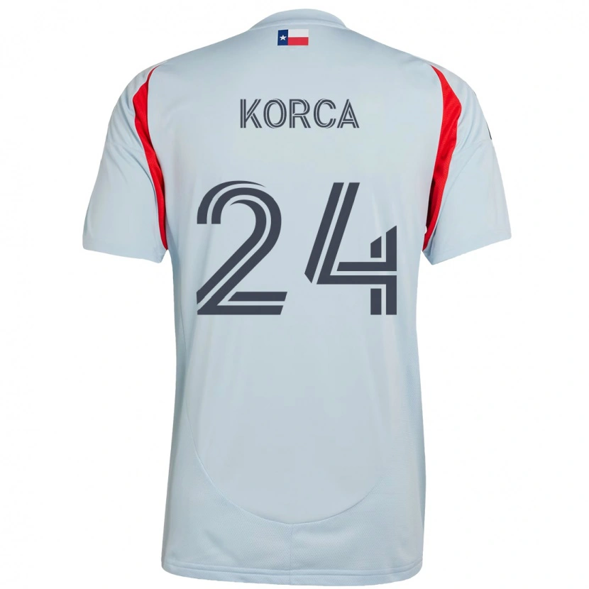 Danxen Mujer Camiseta Amet Korca #24 Rojo Azul Marino 2ª Equipación 2025/26 La Camisa México