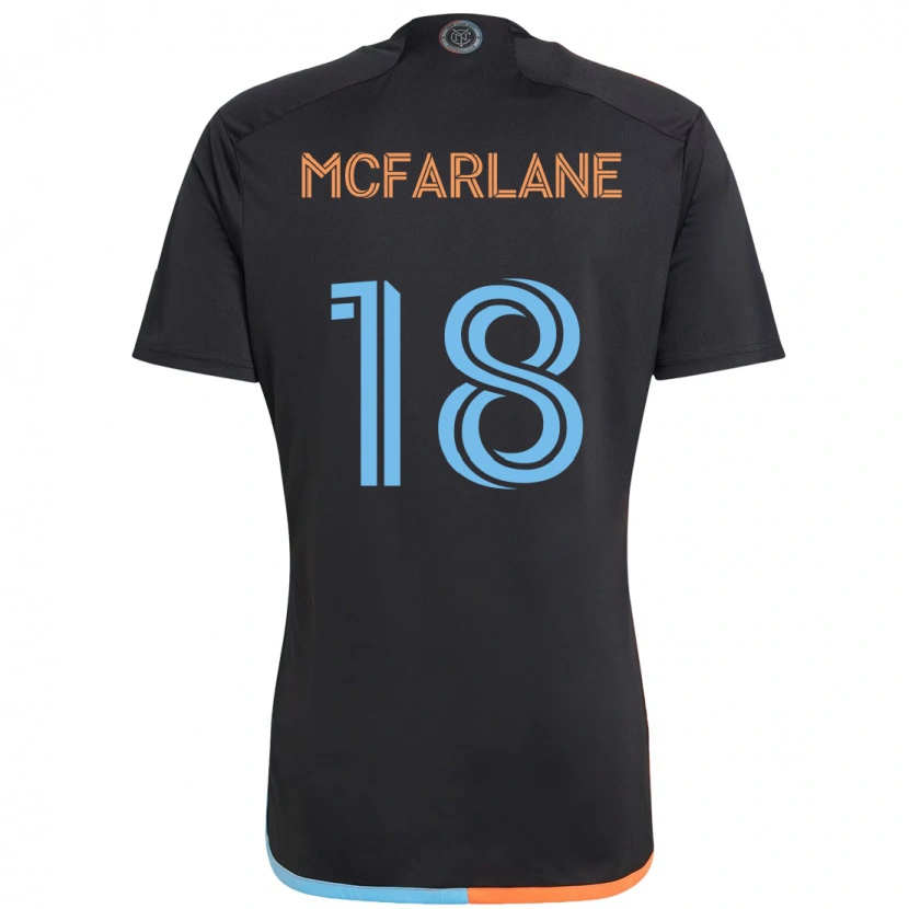 Danxen Mujer Camiseta Christian Mcfarlane #18 Azul Claro 2ª Equipación 2025/26 La Camisa México