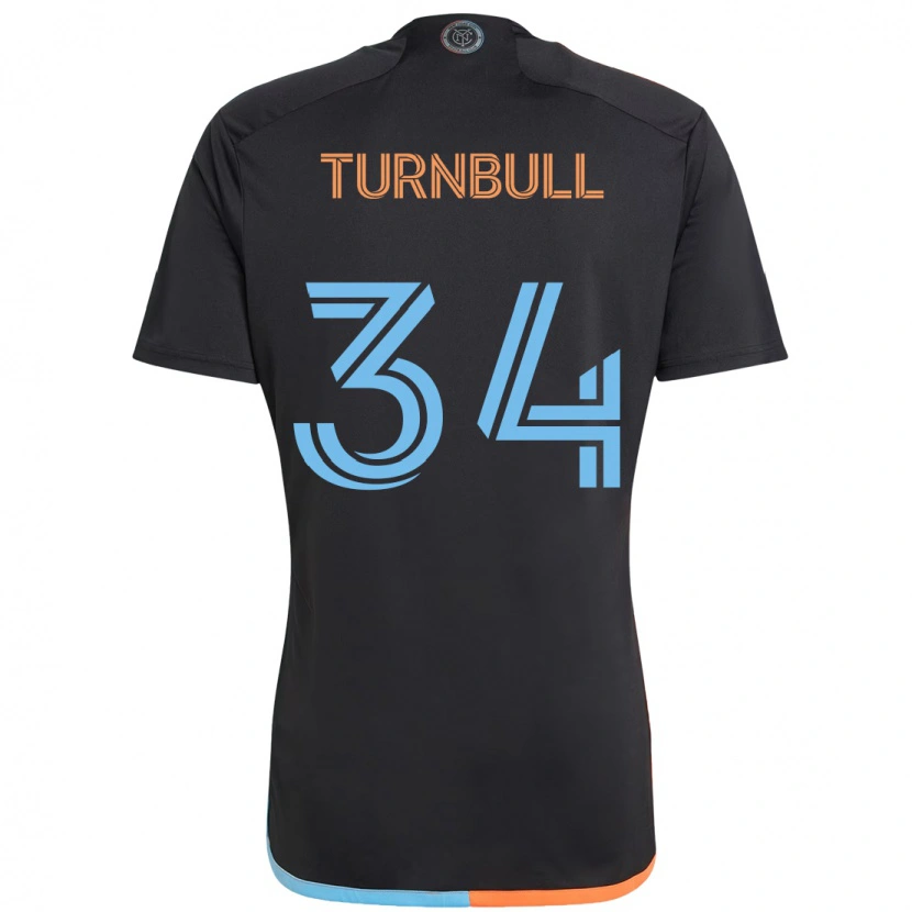 Danxen Mujer Camiseta Stephen Turnbull #34 Azul Claro 2ª Equipación 2025/26 La Camisa México