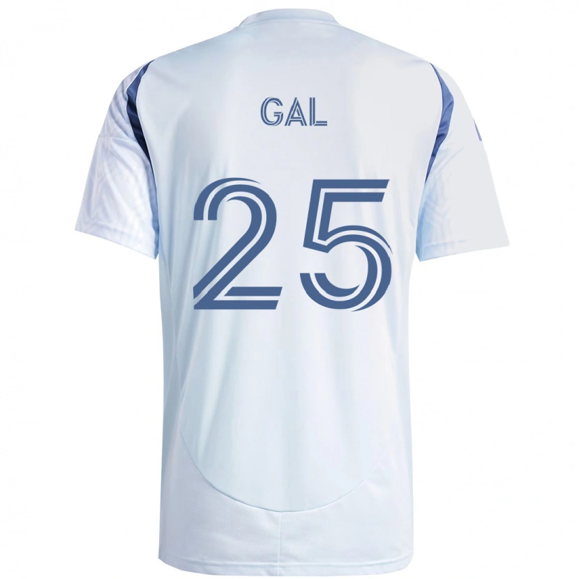 Danxen Mujer Camiseta Jeff Gal #25 Rojo Blanco 2ª Equipación 2025/26 La Camisa México