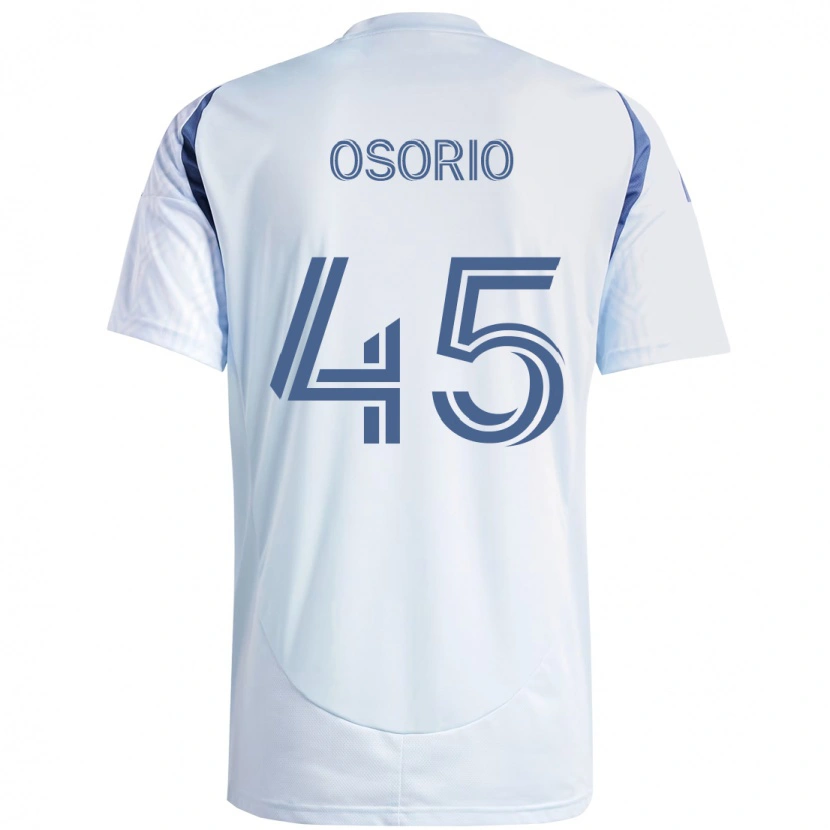 Danxen Mujer Camiseta Harold Osorio #45 Rojo Blanco 2ª Equipación 2025/26 La Camisa México