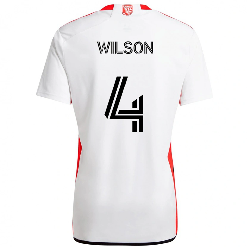 Danxen Mujer Camiseta Bruno Wilson #4 Negro Azul Oscuro 2ª Equipación 2025/26 La Camisa México