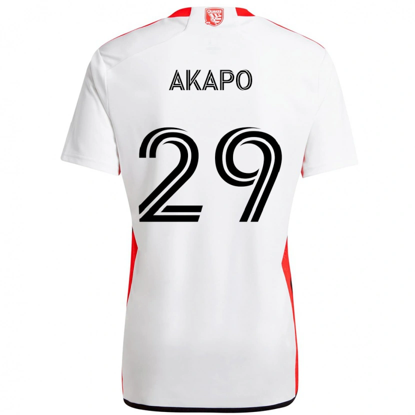 Danxen Mujer Camiseta Carlos Akapo #29 Negro Azul Oscuro 2ª Equipación 2025/26 La Camisa México