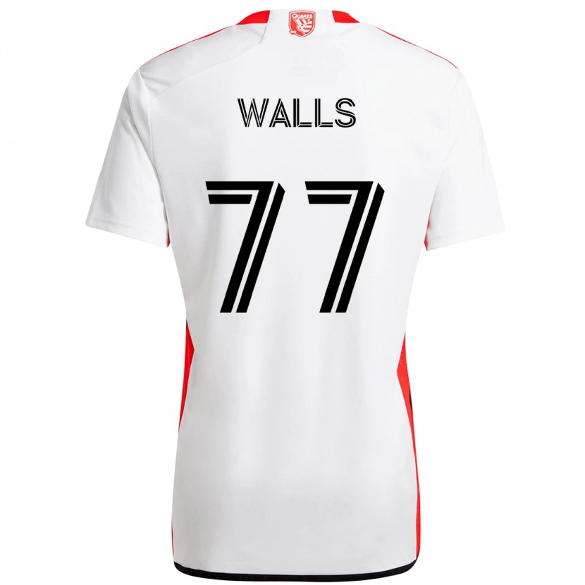 Danxen Mujer Camiseta Casey Walls #77 Negro Azul Oscuro 2ª Equipación 2025/26 La Camisa México