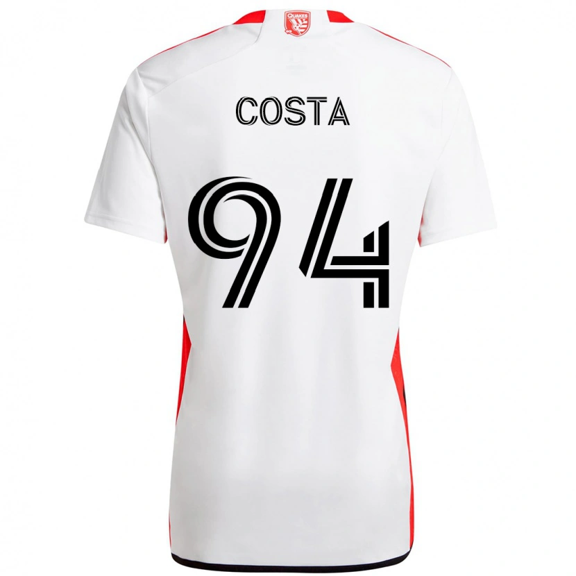Danxen Mujer Camiseta Vítor Costa #94 Negro Azul Oscuro 2ª Equipación 2025/26 La Camisa México