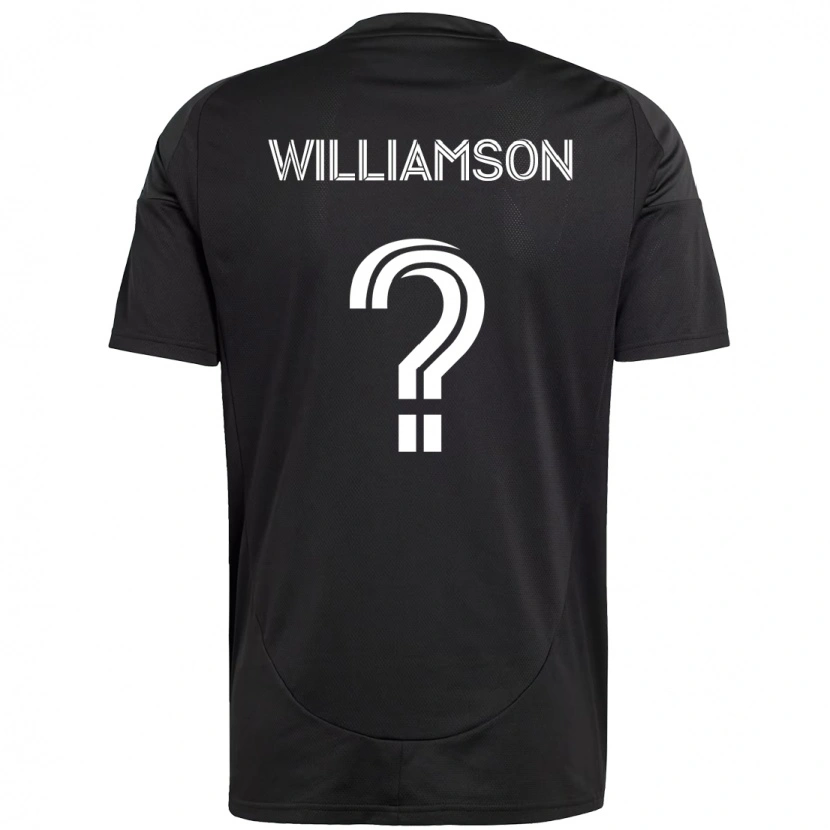 Danxen Mujer Camiseta Eryk Williamson #0 Azul Celeste Blanco 2ª Equipación 2025/26 La Camisa México