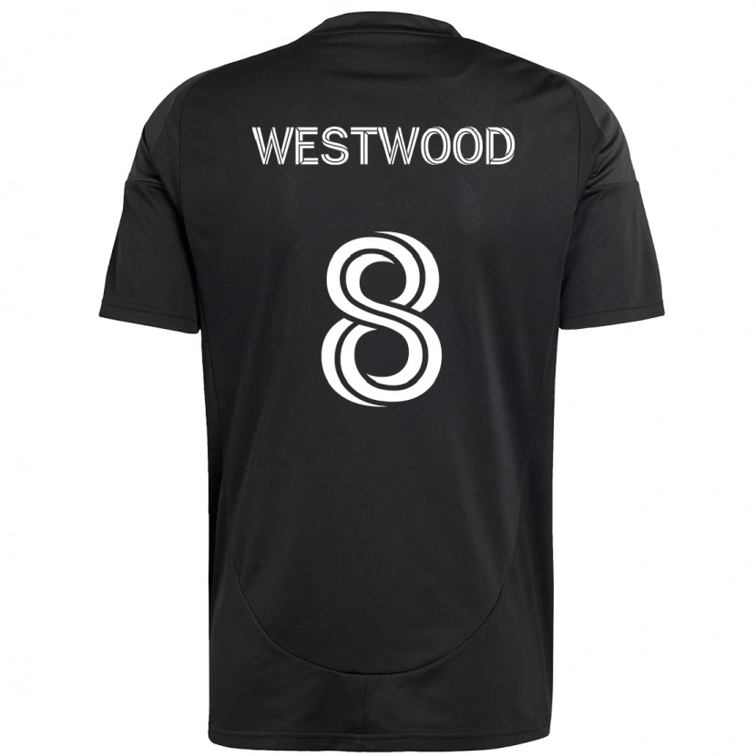 Danxen Mujer Camiseta Ashley Westwood #8 Azul Celeste Blanco 2ª Equipación 2025/26 La Camisa México