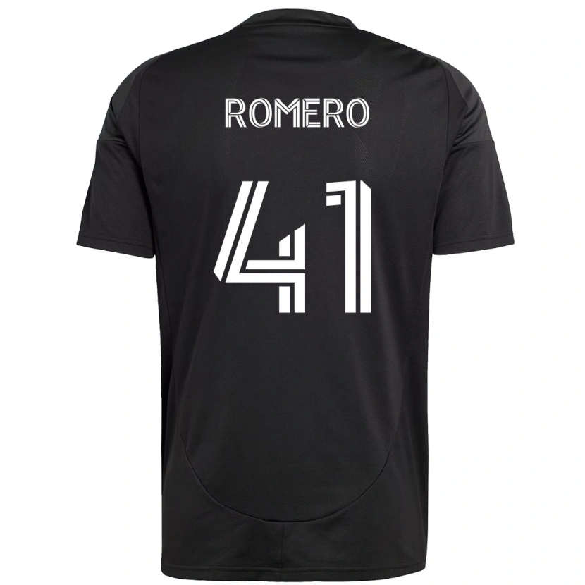 Danxen Mujer Camiseta Brian Romero #41 Azul Celeste Blanco 2ª Equipación 2025/26 La Camisa México