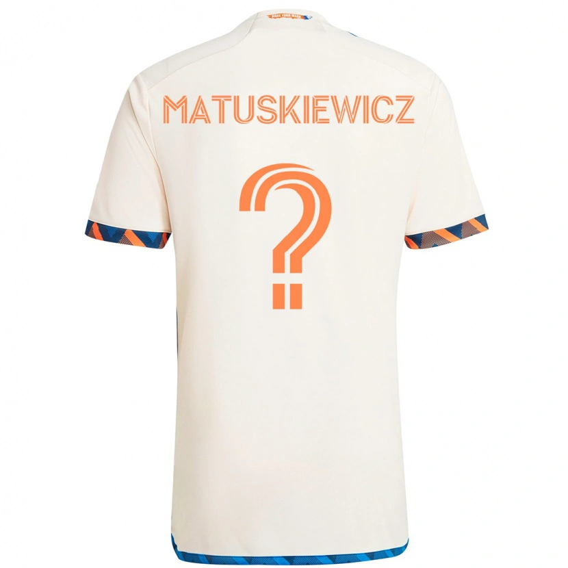 Danxen Mujer Camiseta Lincoln Matuskiewicz #0 Azul Oscuro Naranja 2ª Equipación 2025/26 La Camisa México