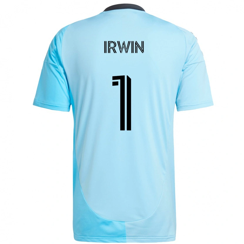 Danxen Mujer Camiseta Clint Irwin #1 Azul Celeste 2ª Equipación 2025/26 La Camisa México