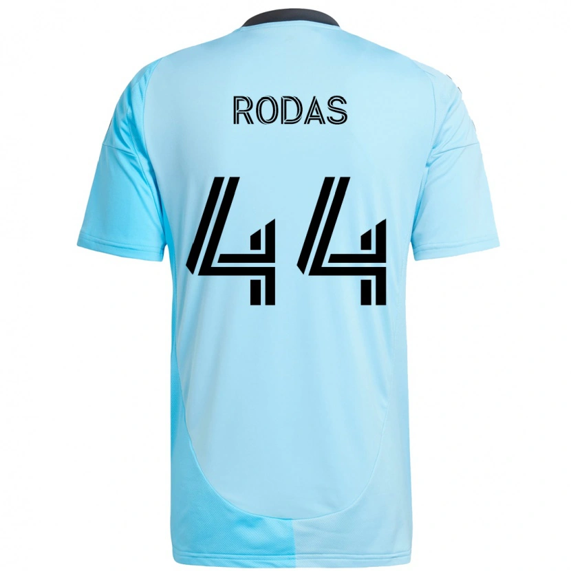 Danxen Mujer Camiseta Geremy Rodas #44 Negro Azul 2ª Equipación 2025/26 La Camisa México